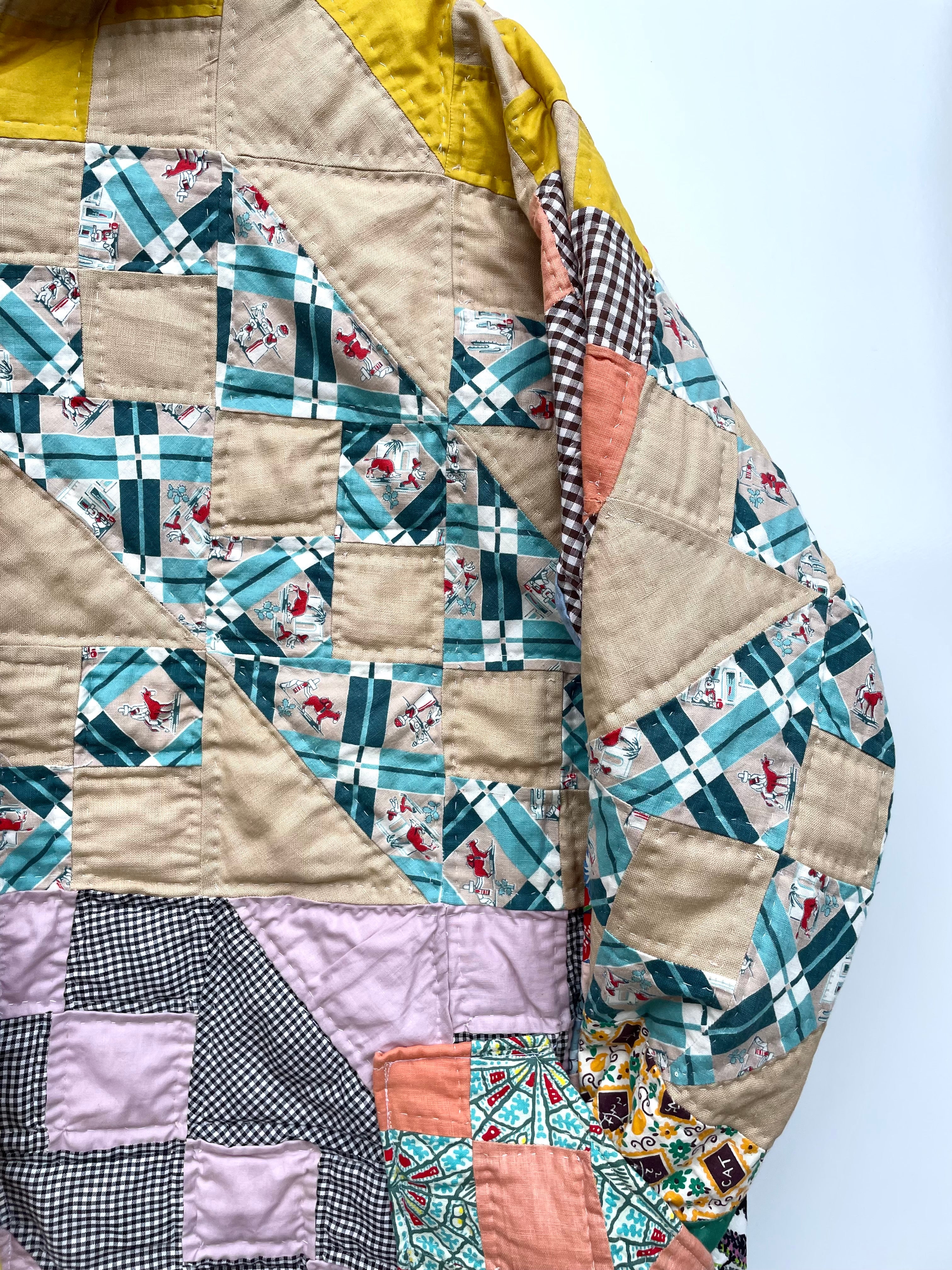 Tetris Quilt Jacket L/ XL
