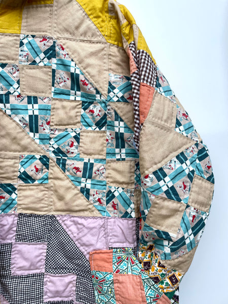 Tetris Quilt Jacket L/ XL
