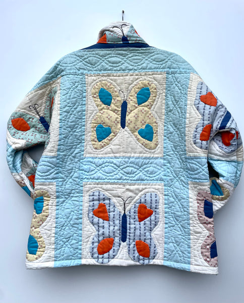 Butterfly Baby Quilt Jacket S/M