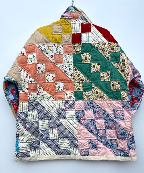 Tetris Quilt Jacket L/ XL