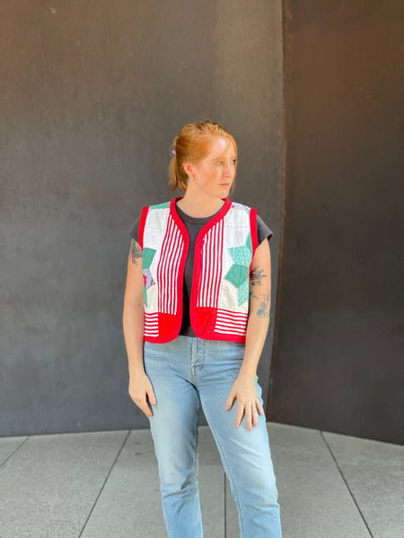 Santa Baby SM Quilt Vest