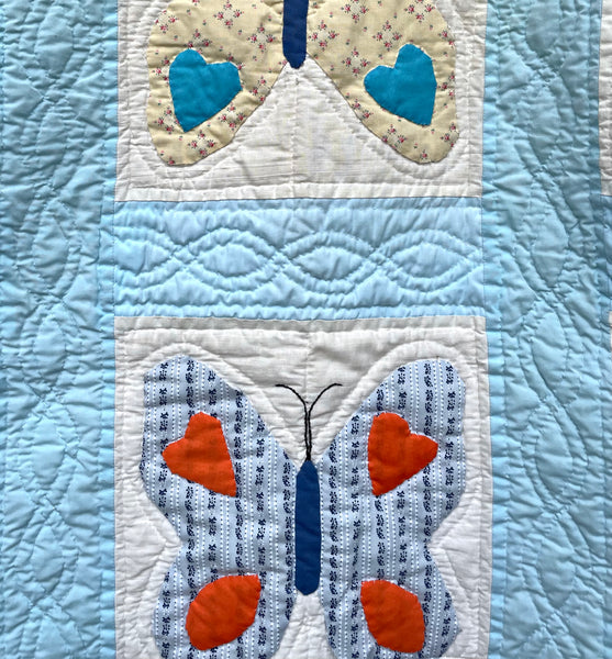 Butterfly Baby Quilt Jacket S/M