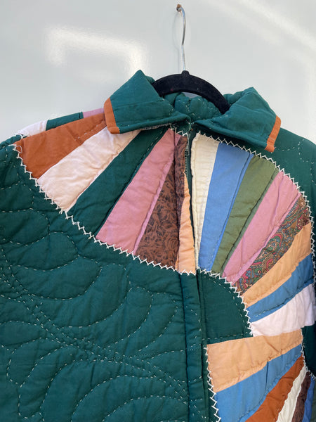 Emerald City Quilt Jacket L-XL