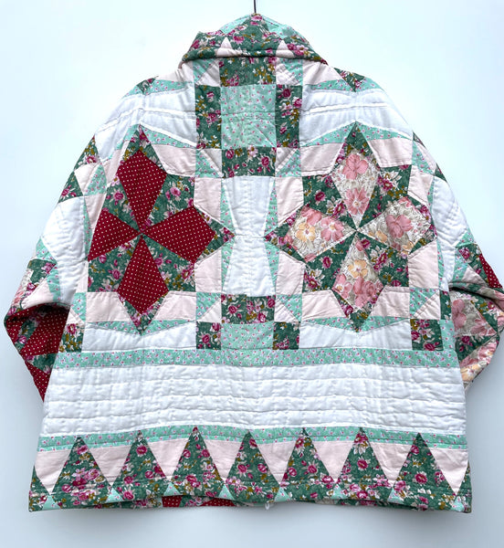 Tea Party Quilt Jacket 1-2XL