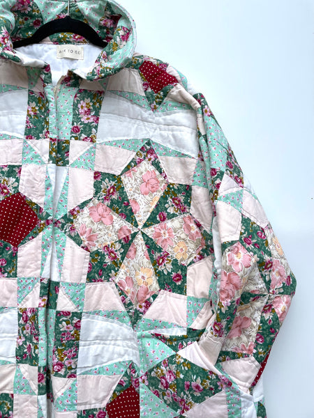 Tea Party Quilt Jacket 1-2XL