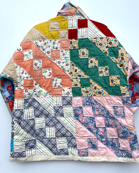 Tetris Quilt Jacket L/ XL