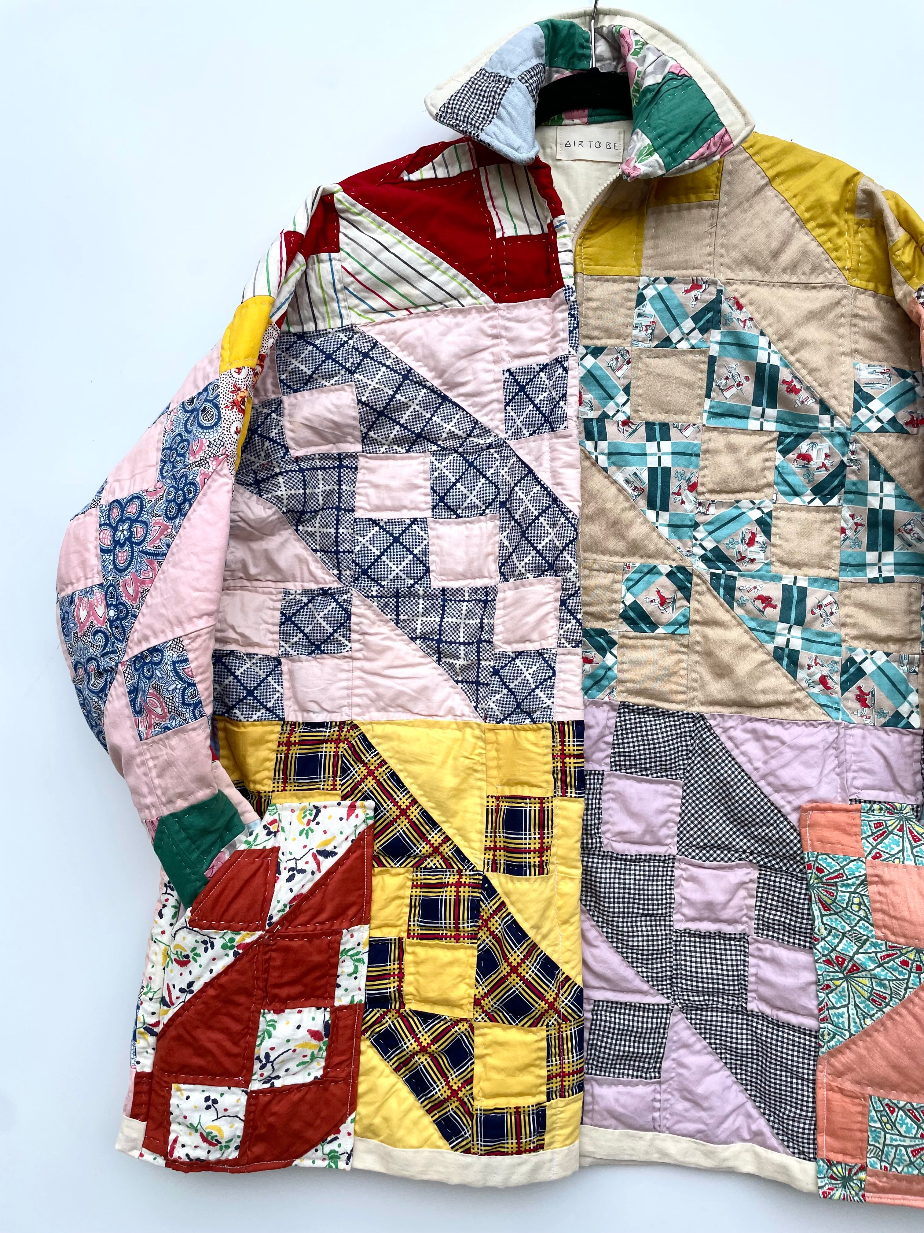 Tetris Quilt Jacket L/ XL