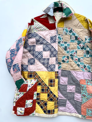 Tetris Quilt Jacket L/ XL