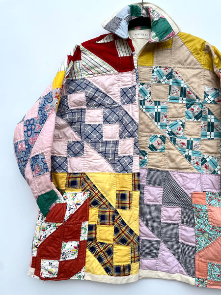 Tetris Quilt Jacket L/ XL