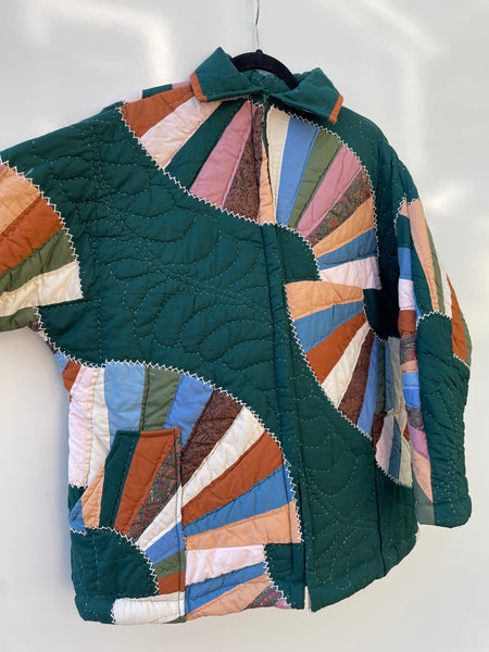 Emerald City Quilt Jacket L-XL