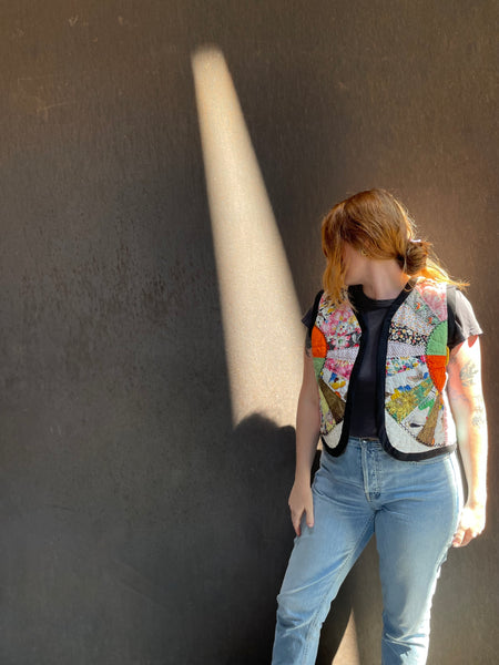 Wheel of Fortune SM Quilt Vest