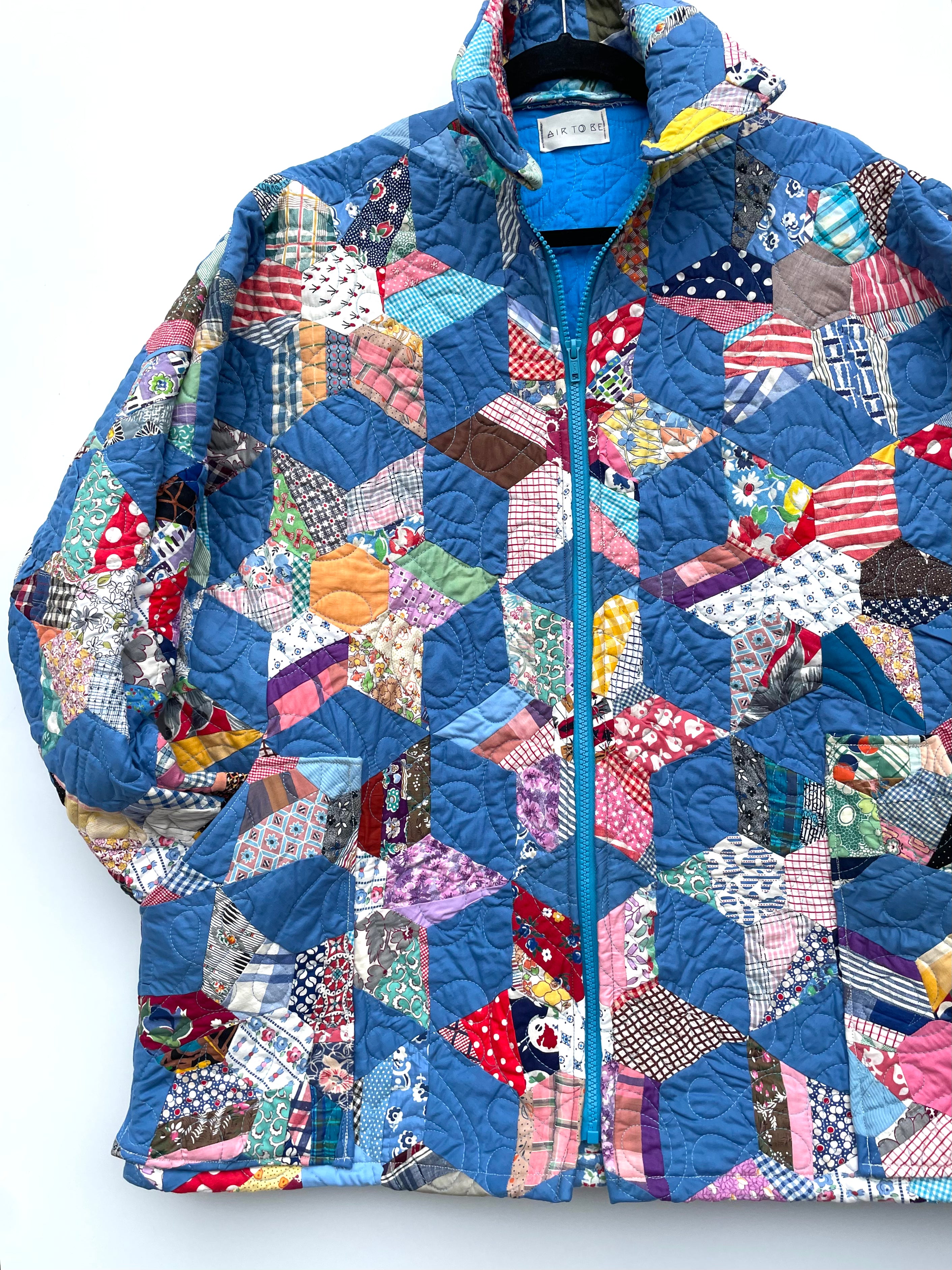 Scrap Book Quilt Jacket L/XL