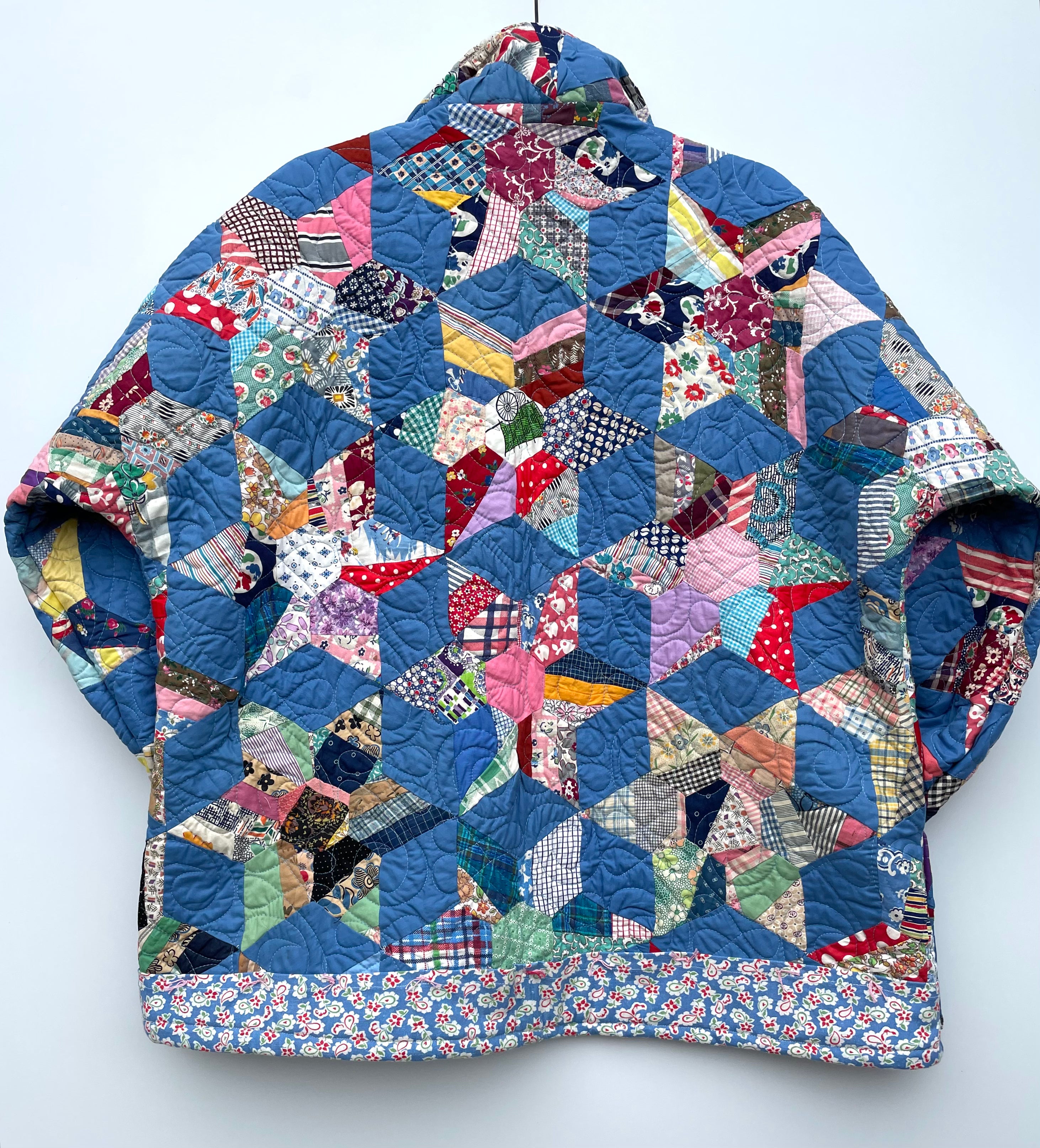 Scrap Book Quilt Jacket L/XL